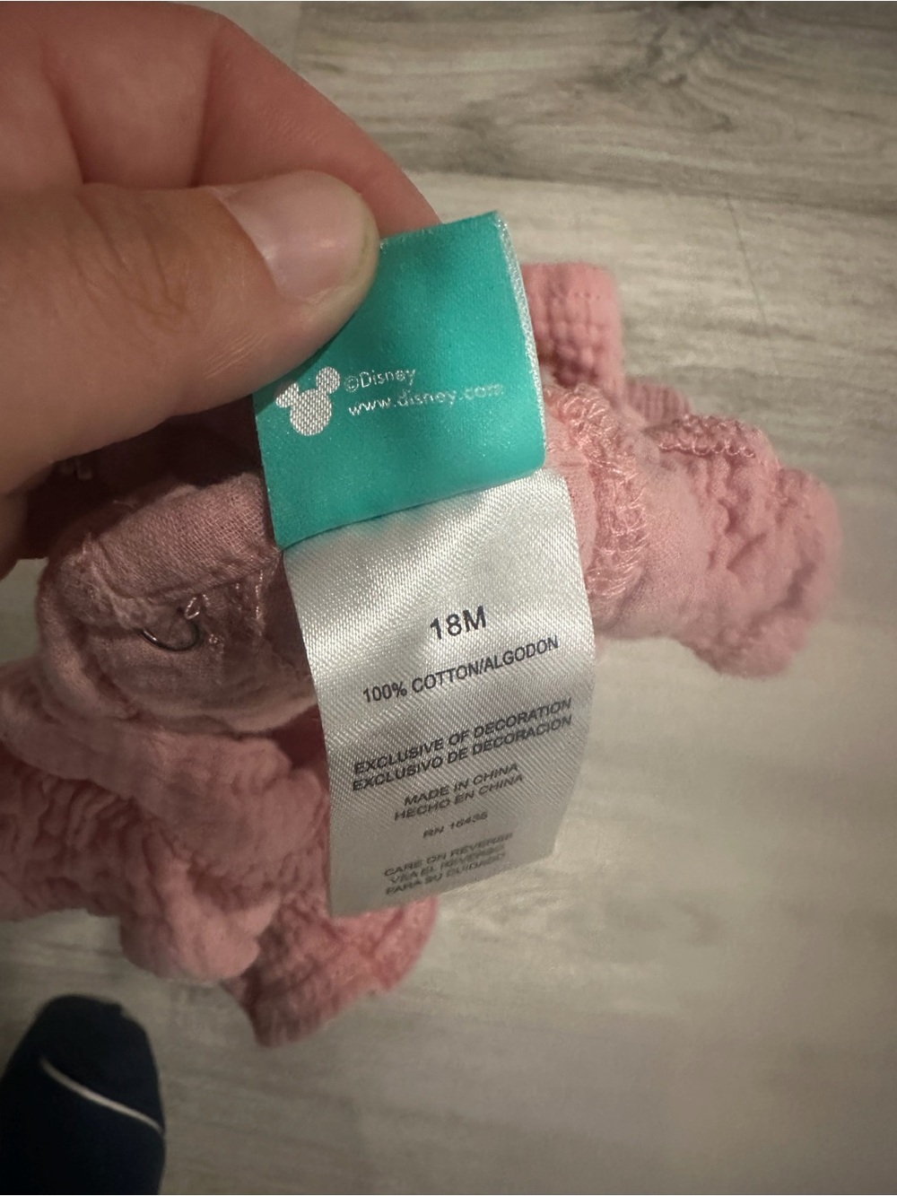 Disney Pink Minnie Mouse Ruffle Romper - Picture 3 of 3